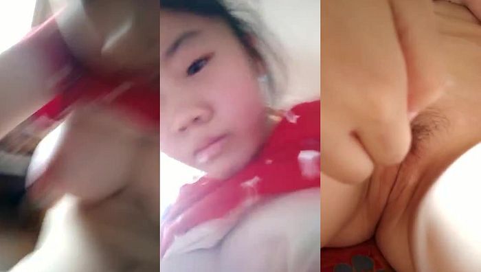 小初萌妹紫薇表演298